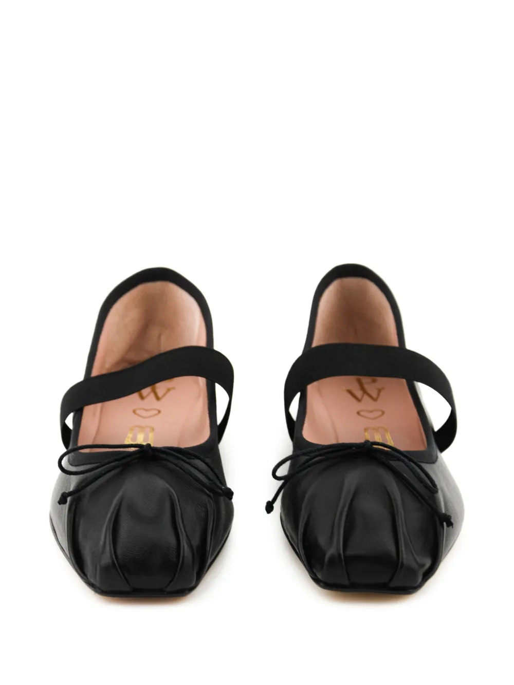 Paul Warmer x Pretty Ballerina Camile ballerina's Zwart