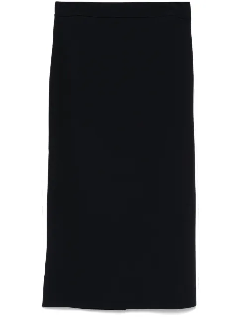 P.A.R.O.S.H. falda midi con diseño tejido