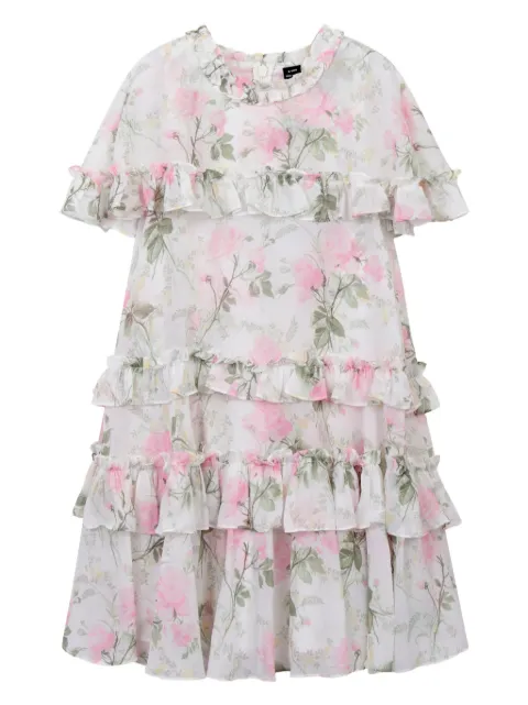 NEEDLE & THREAD KIDS vestido con estampado floral