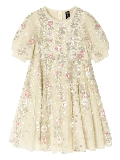 NEEDLE & THREAD KIDS sequin-embellished dress