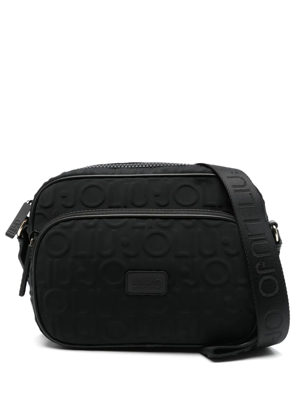 LIU JO logo-embossed cross body bag | Black | Image 1