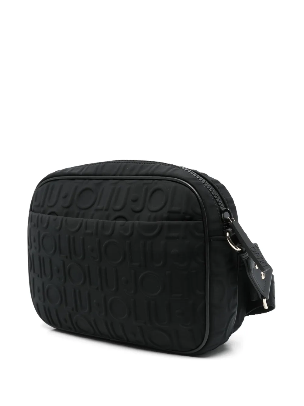 LIU JO Crossbodytas met logo-reliëf Zwart