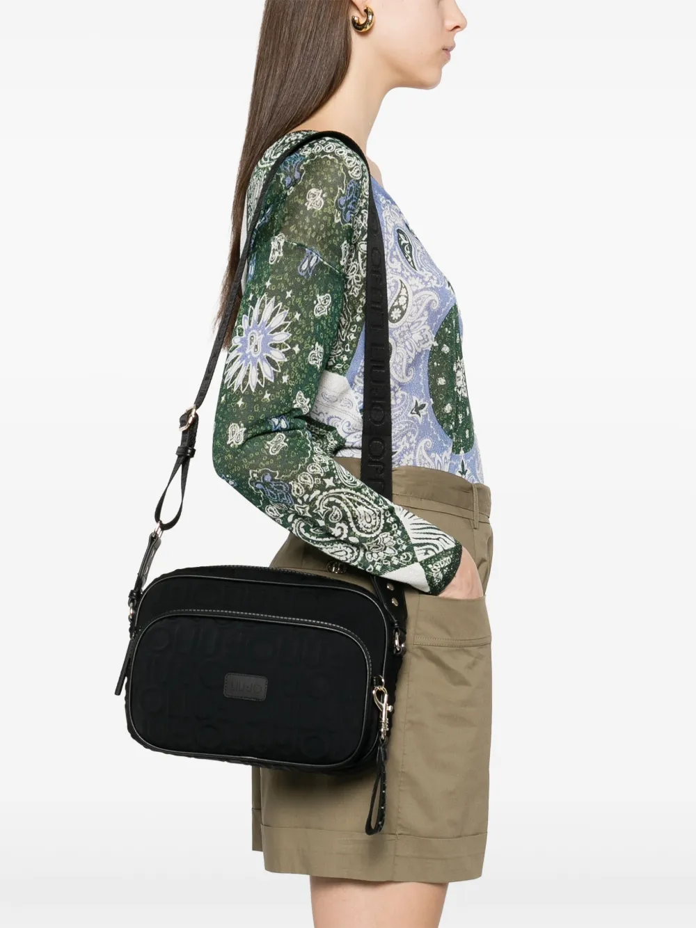 LIU JO logo-embossed cross body bag | Image 2
