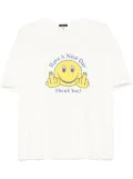 R13 Have a Nice Relaxed Day T-shirt - Neutrals