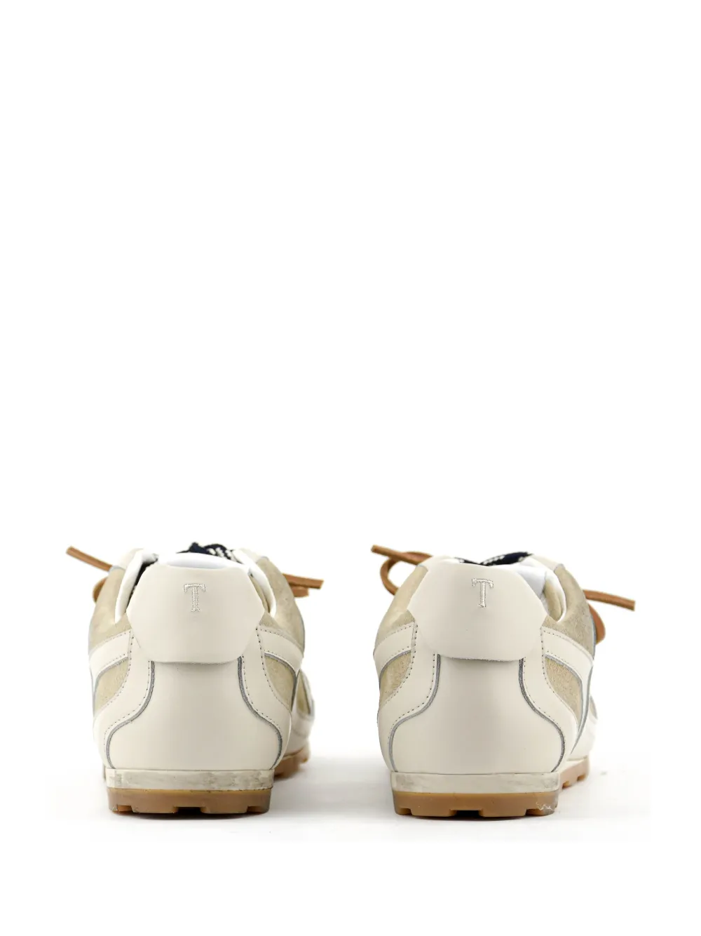 PAUL WARMER X TORAL LEATHER SNEAKERS