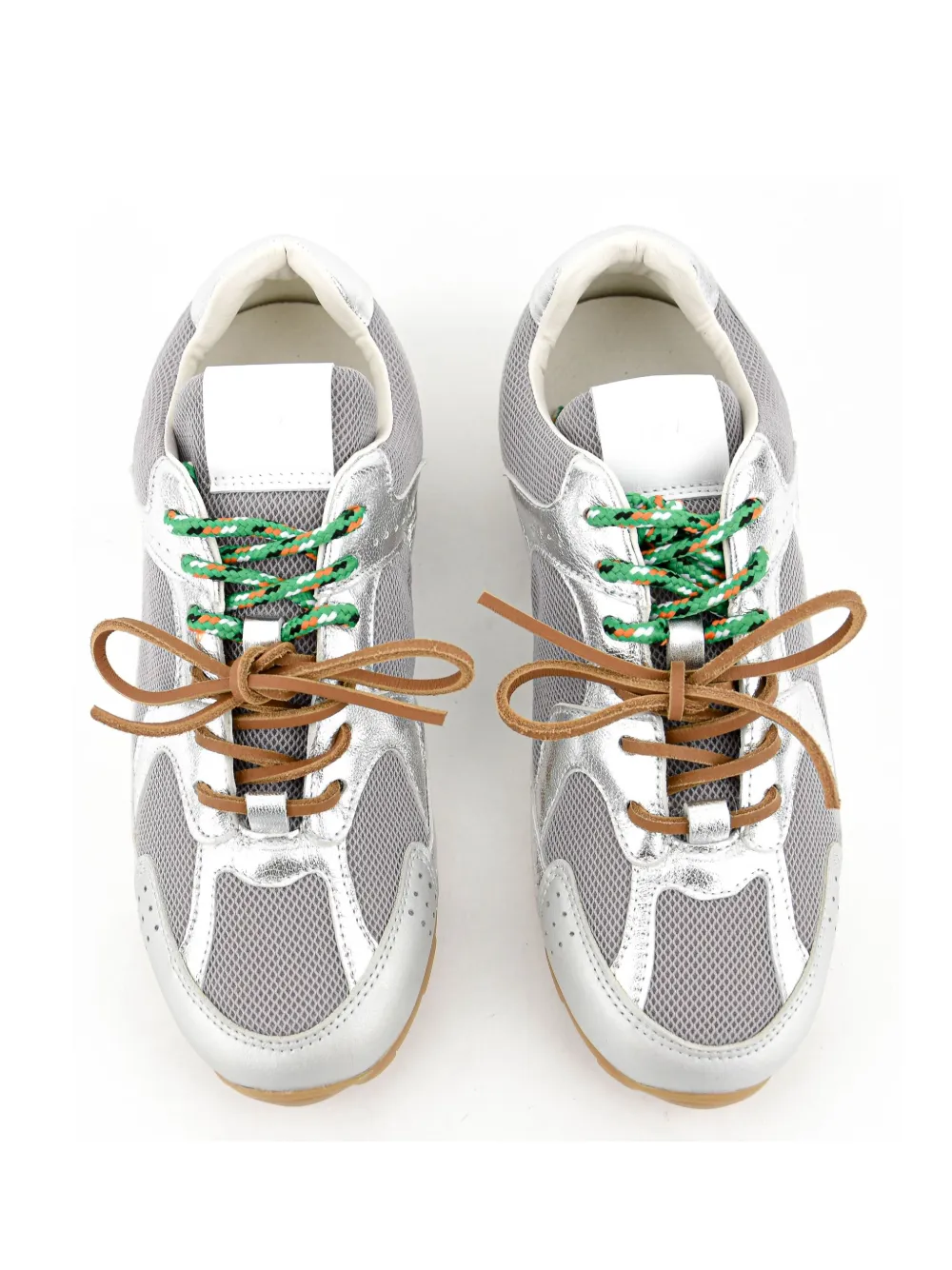 Paul Warmer X Toral Leather Sneakers In Grey