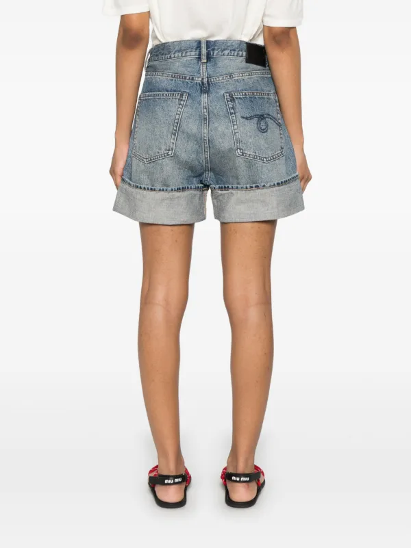 R13 Nina ショートパンツ | ブルー | FARFETCH JP