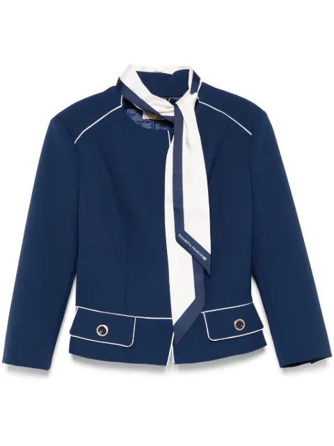 Elisabetta Franchi chamarra con mascada