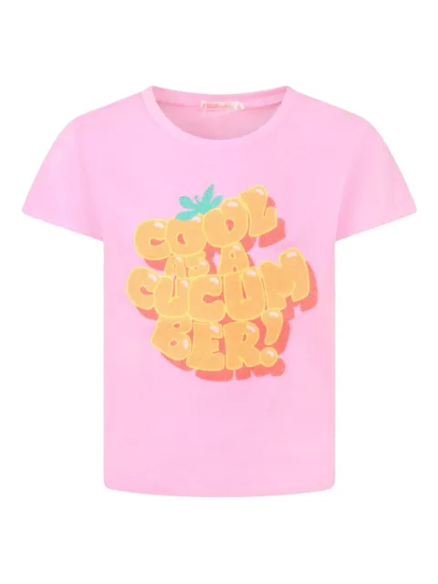 Billieblush slogan-print T-shirt