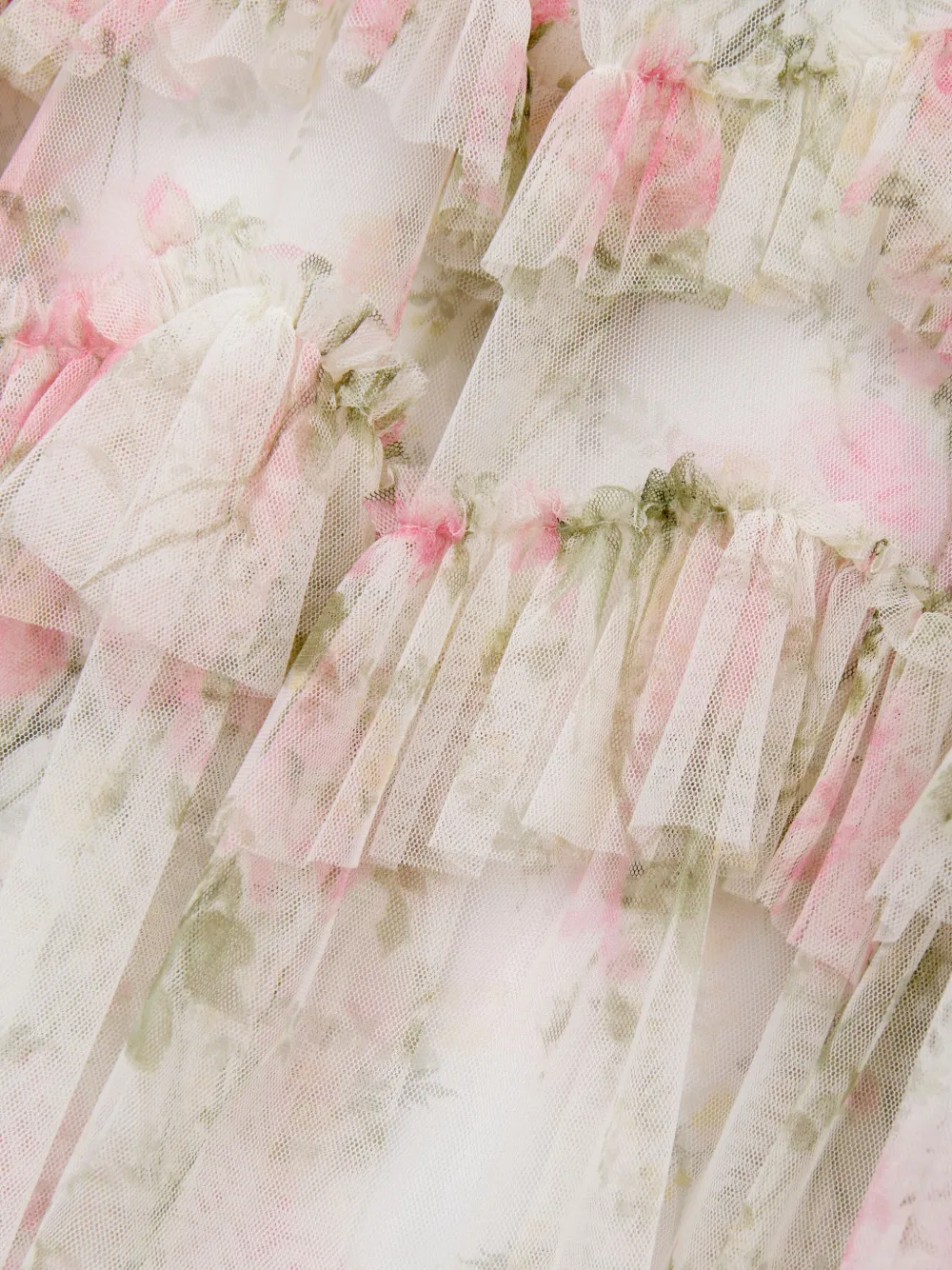 NEEDLE & THREAD KIDS Abito con stampa rosa all-over | Abbigliamento bambina | Image 4
