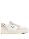 LIU JO suede and leather sneakers - White