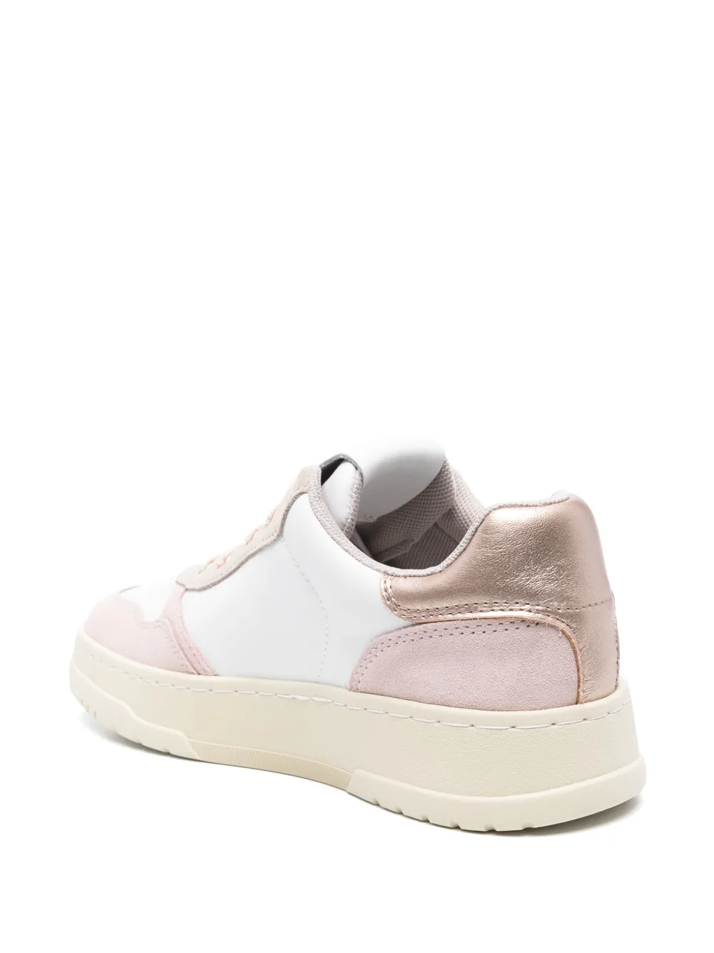 LIU JO suede and leather sneakers White