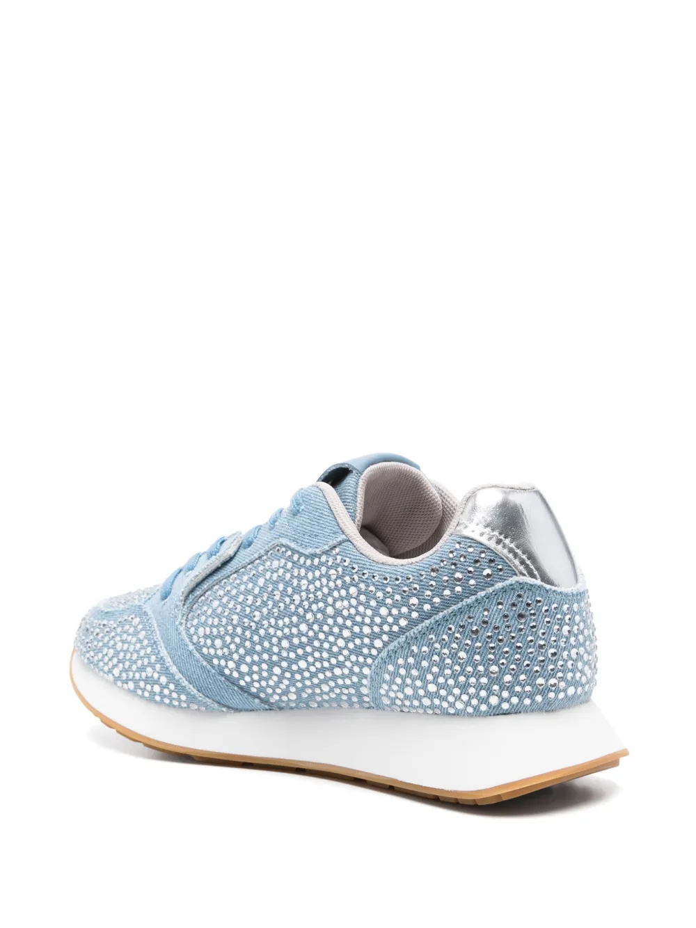 LIU JO rhinestone-embellished sneakers Blue