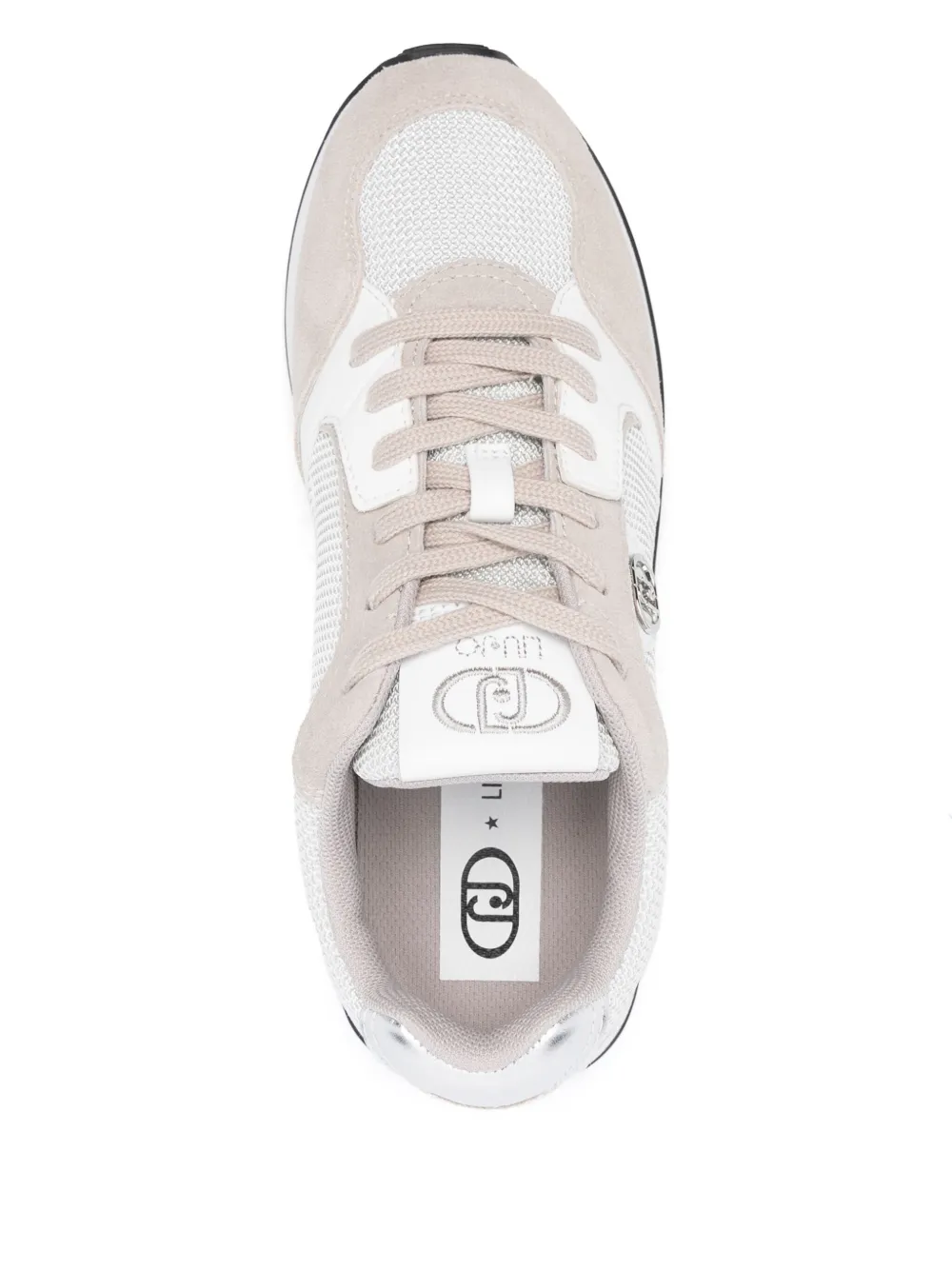 LIU JO logo-plaque sneakers Neutrals