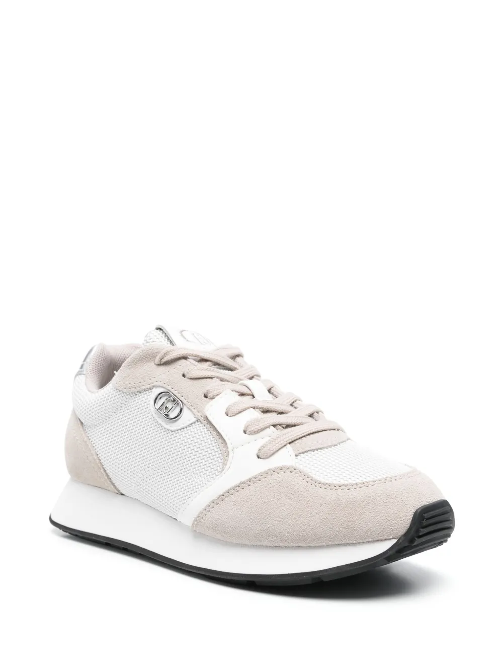 LIU JO Sneakers met logoplakkaat - Beige