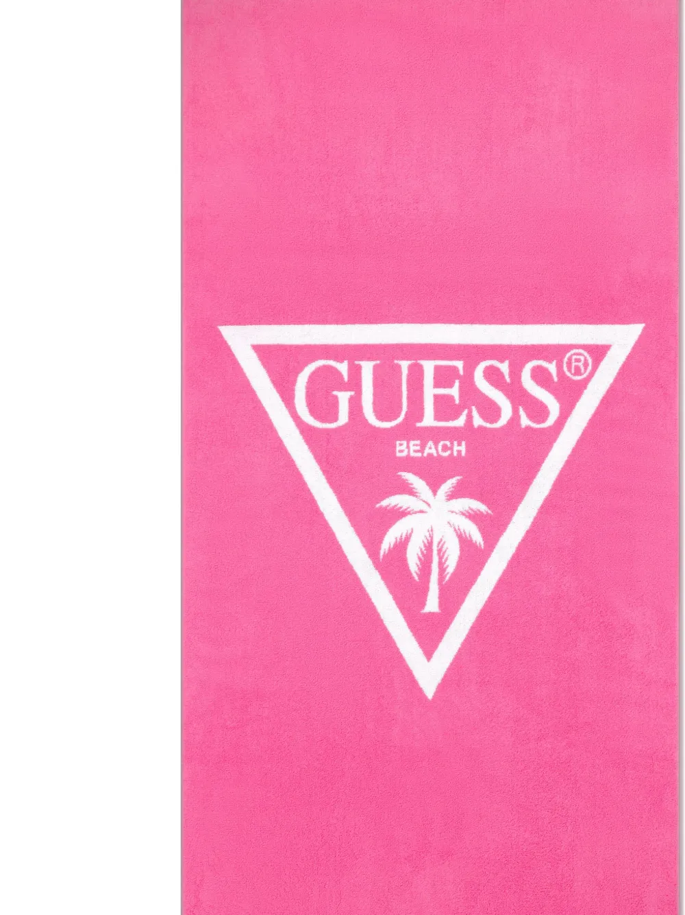 guess kids Handdoek met jacquard Roze