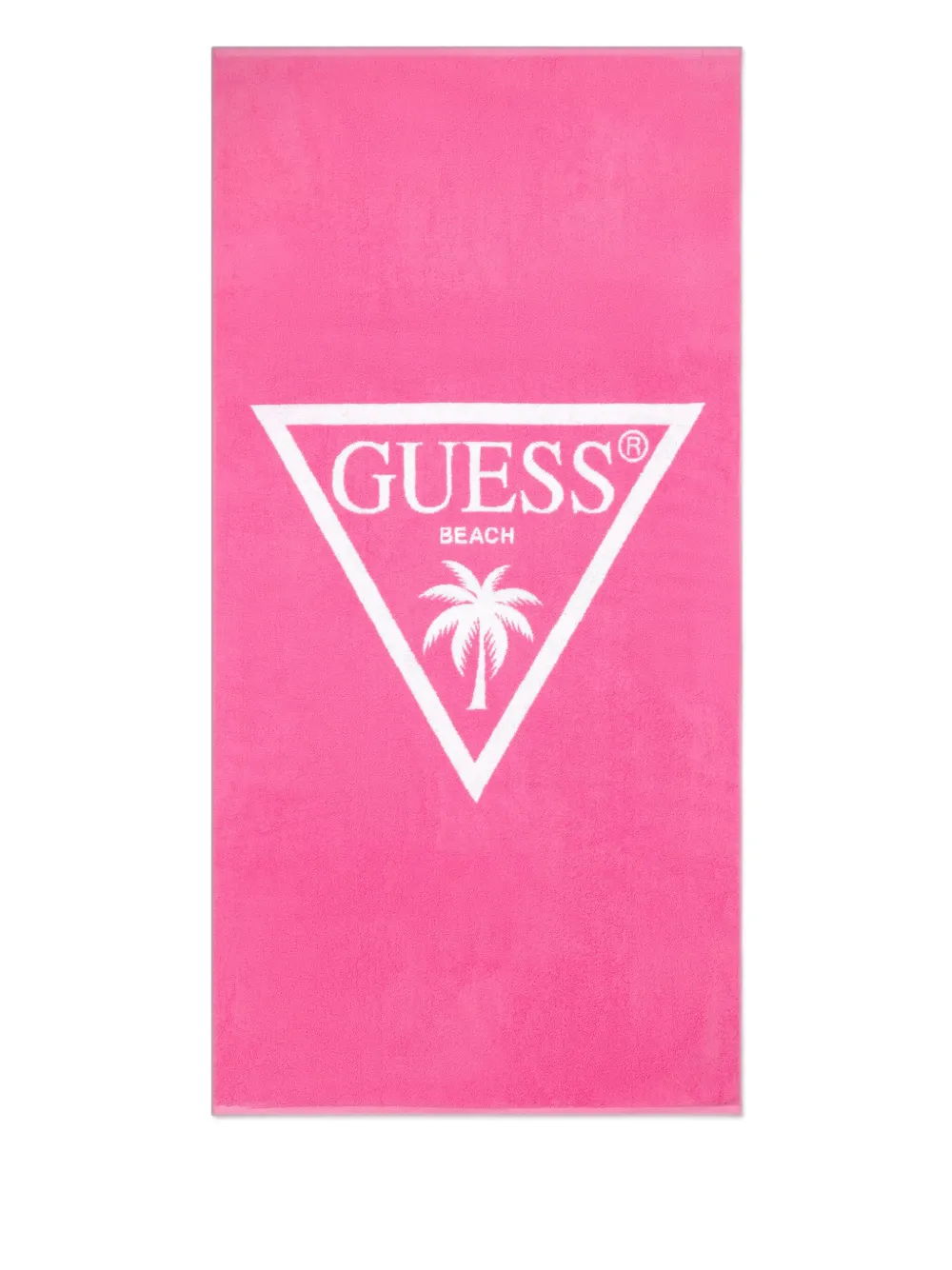 guess kids logo-jacquard towel | Teen Girl Clothing | Image 2
