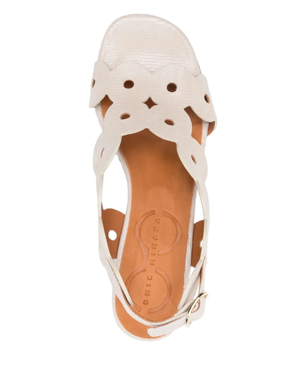 Chie Mihara 60mm Leide sandals Neutrals