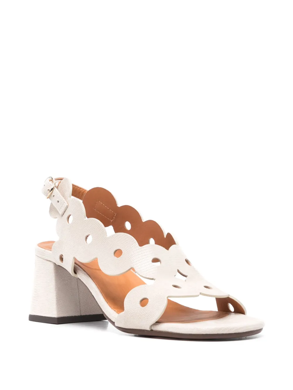 Chie Mihara 60mm Leide sandals Neutrals