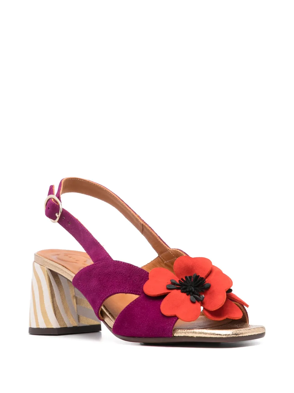 Chie Mihara 70mm Rutina sandals Purple