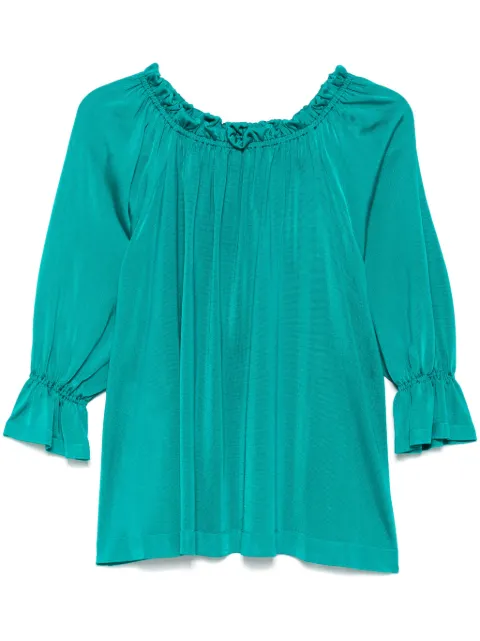Alberta Ferretti off-shoulder blouse 