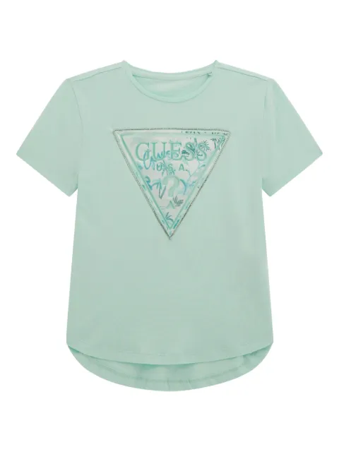 guess kids logo-print T-Shirt