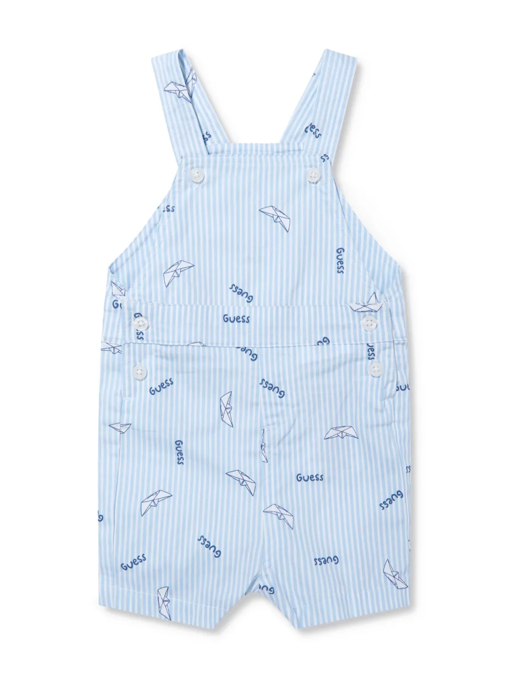 guess kids Tuinbroek met logo Blauw