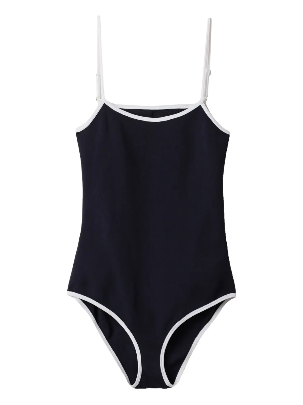 open-back swimsuit