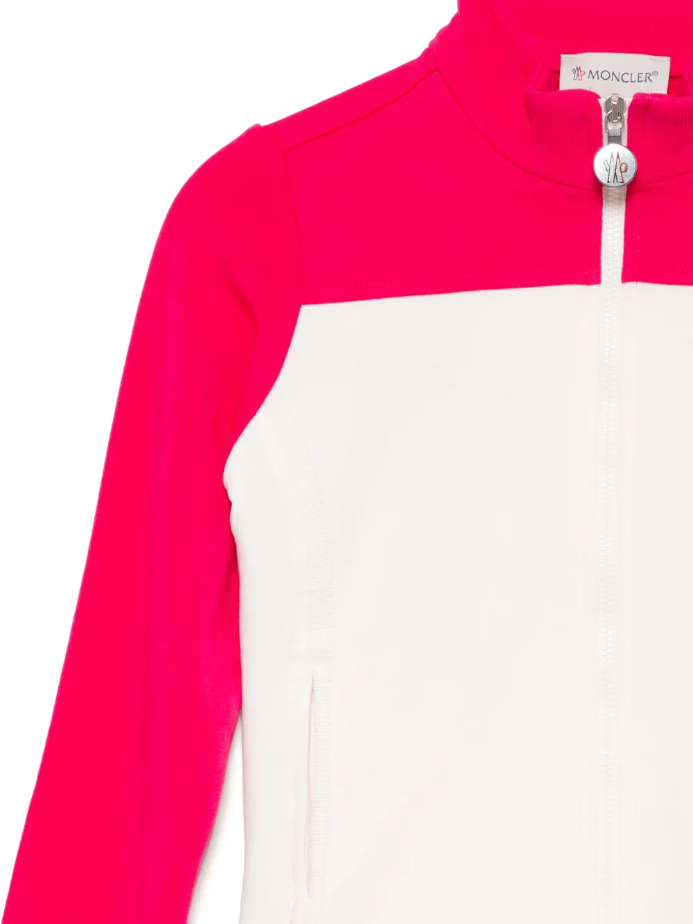 Moncler Enfant Sweater met rits Wit