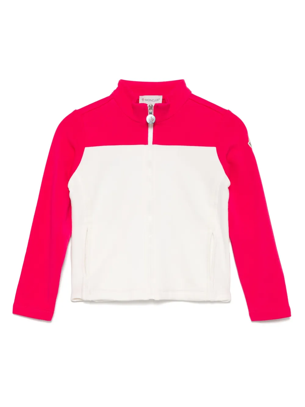 Moncler Enfant Sweater met rits Wit