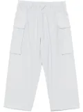 Y-3 wide-leg cargo pants - Blue