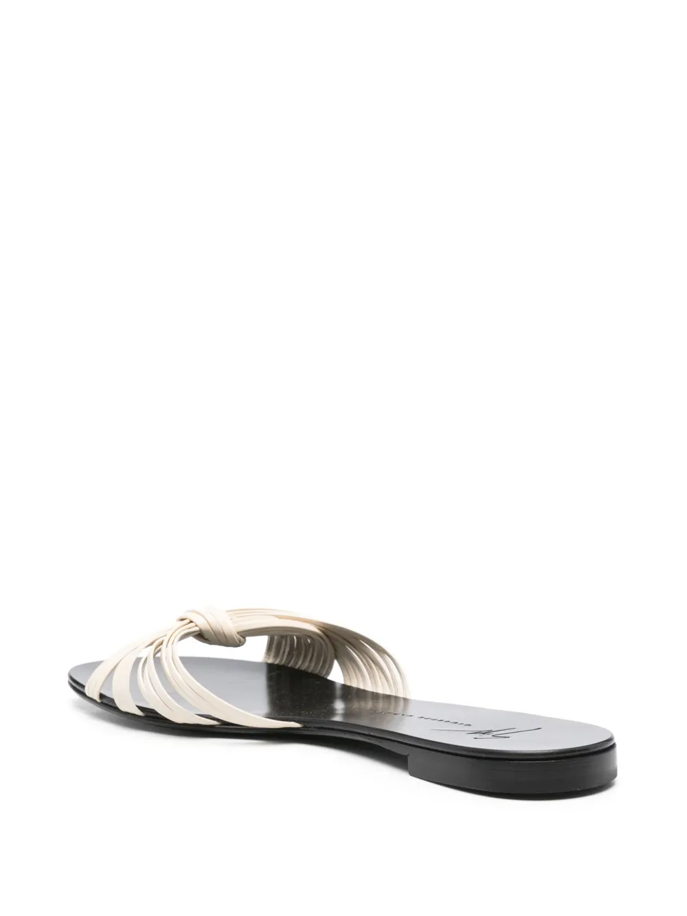 Giuseppe Zanotti knot-detail slides Neutrals