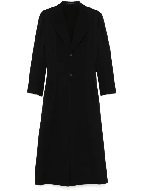 Yohji Yamamoto Trench in lana vergine
