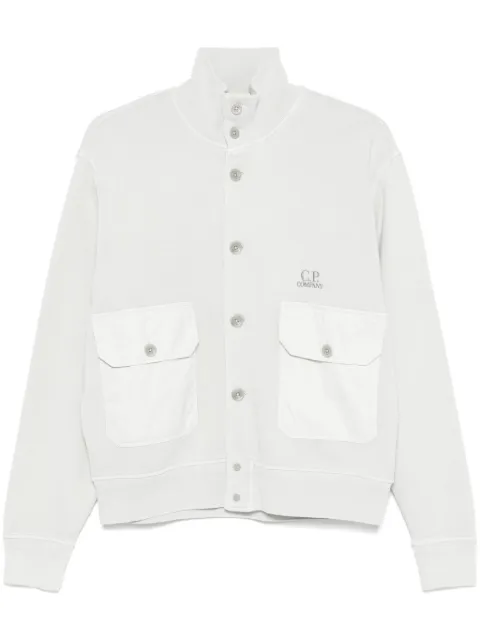 C.P. Company diagonal-fleece cotton sweatshirt