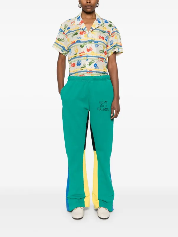 GALLERY DEPT. フレア スウェットパンツ | グリーン | FARFETCH JP