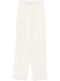Patrizia Pepe frayed trousers - Neutrals