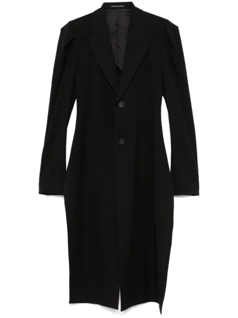 Yohji Yamamoto chamarra de lana virgen