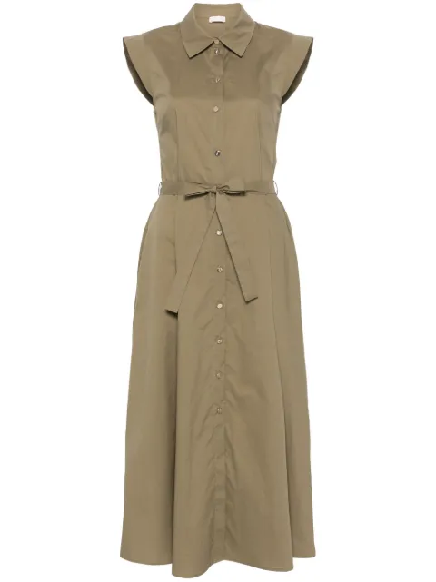 LIU JO vestido midi de popelina