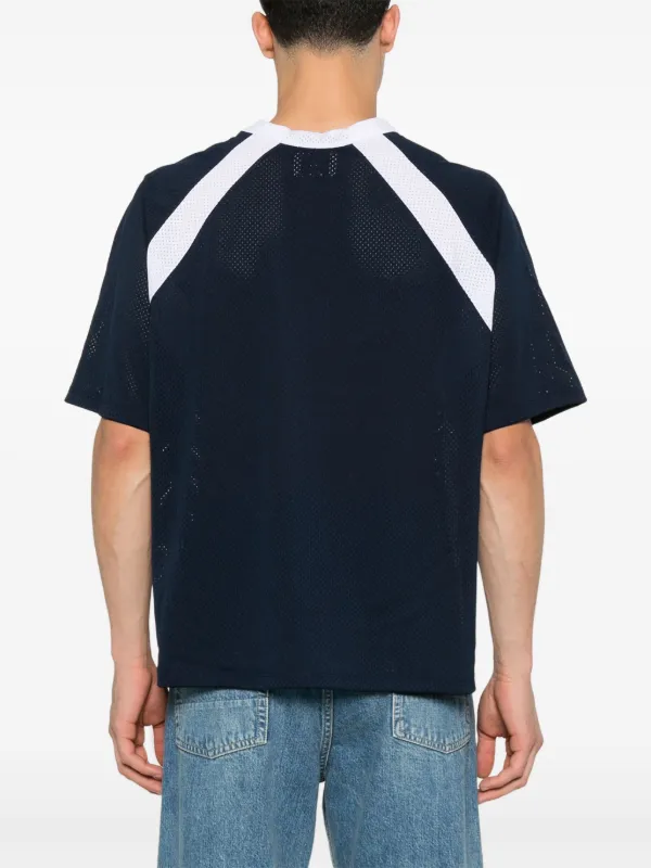 RHUDE Mesh T-shirt | Blue | FARFETCH