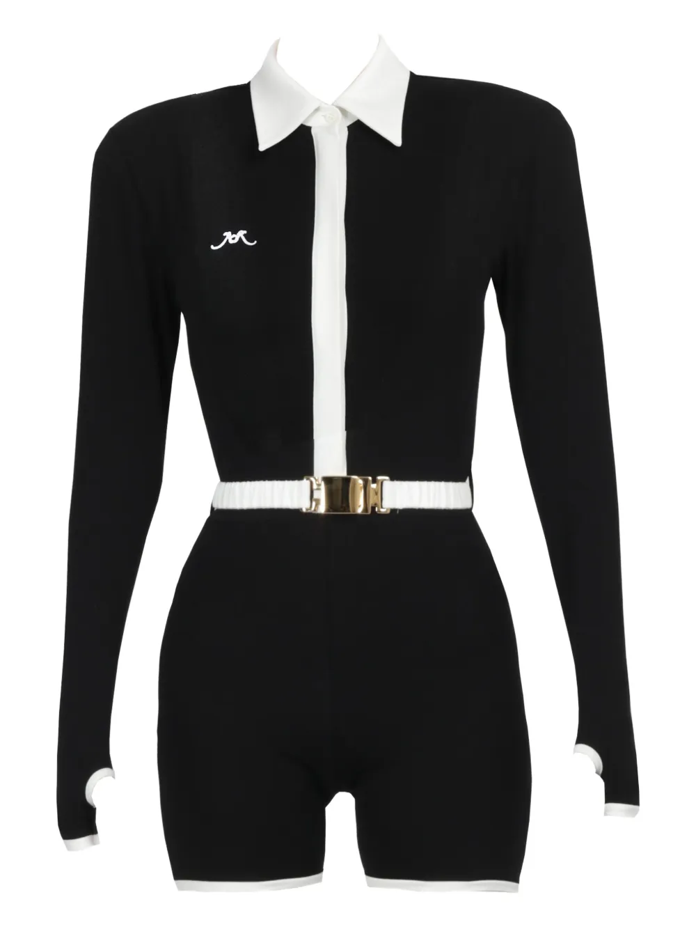 ROWEN ROSE BELTED JERSEY JUMPSUIT