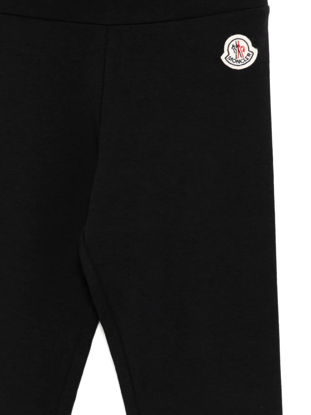 Moncler Enfant Legging met logo Zwart