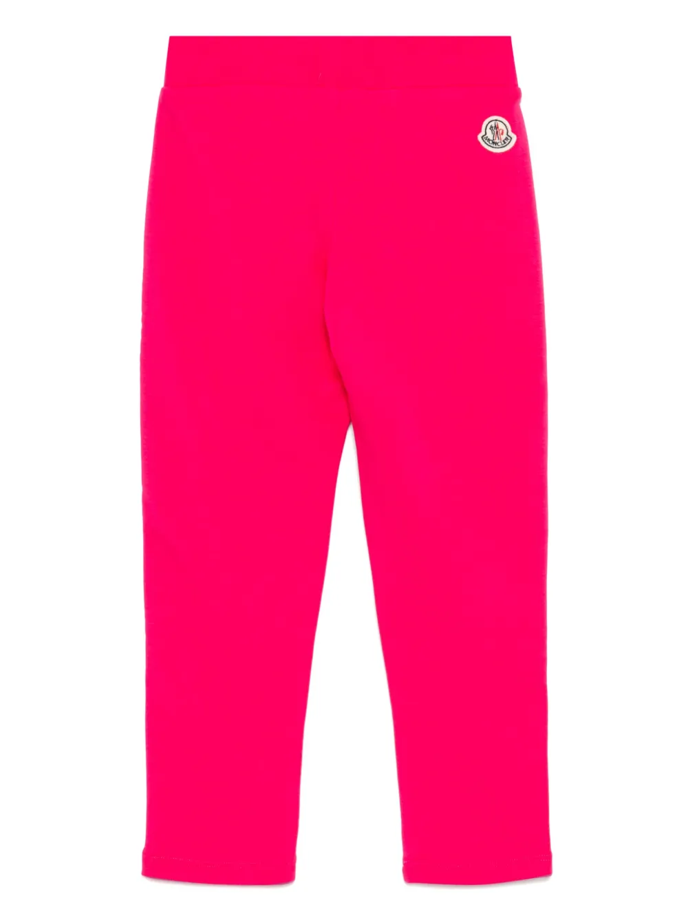 Moncler Enfant Broek met logo Roze