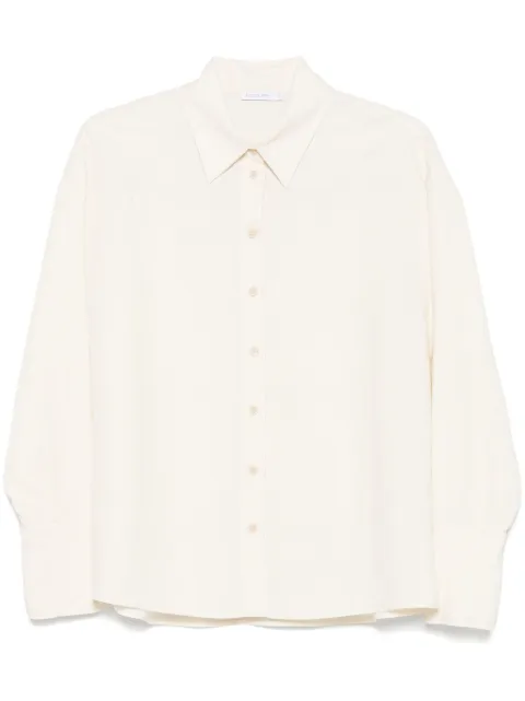 Patrizia Pepe logo-patch shirt