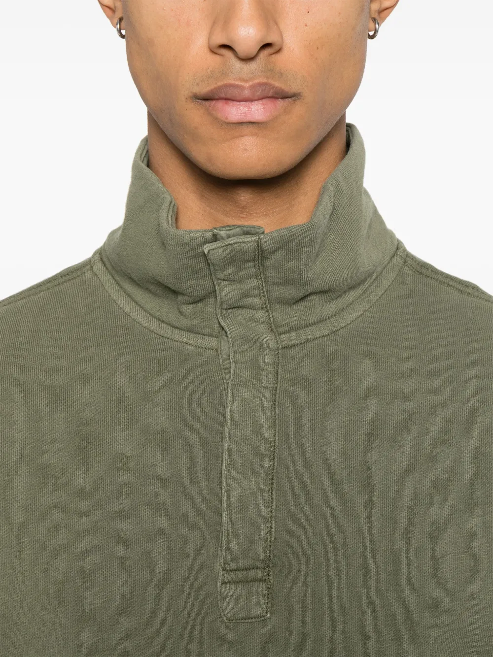 C.P. Company Katoenen sweater Groen