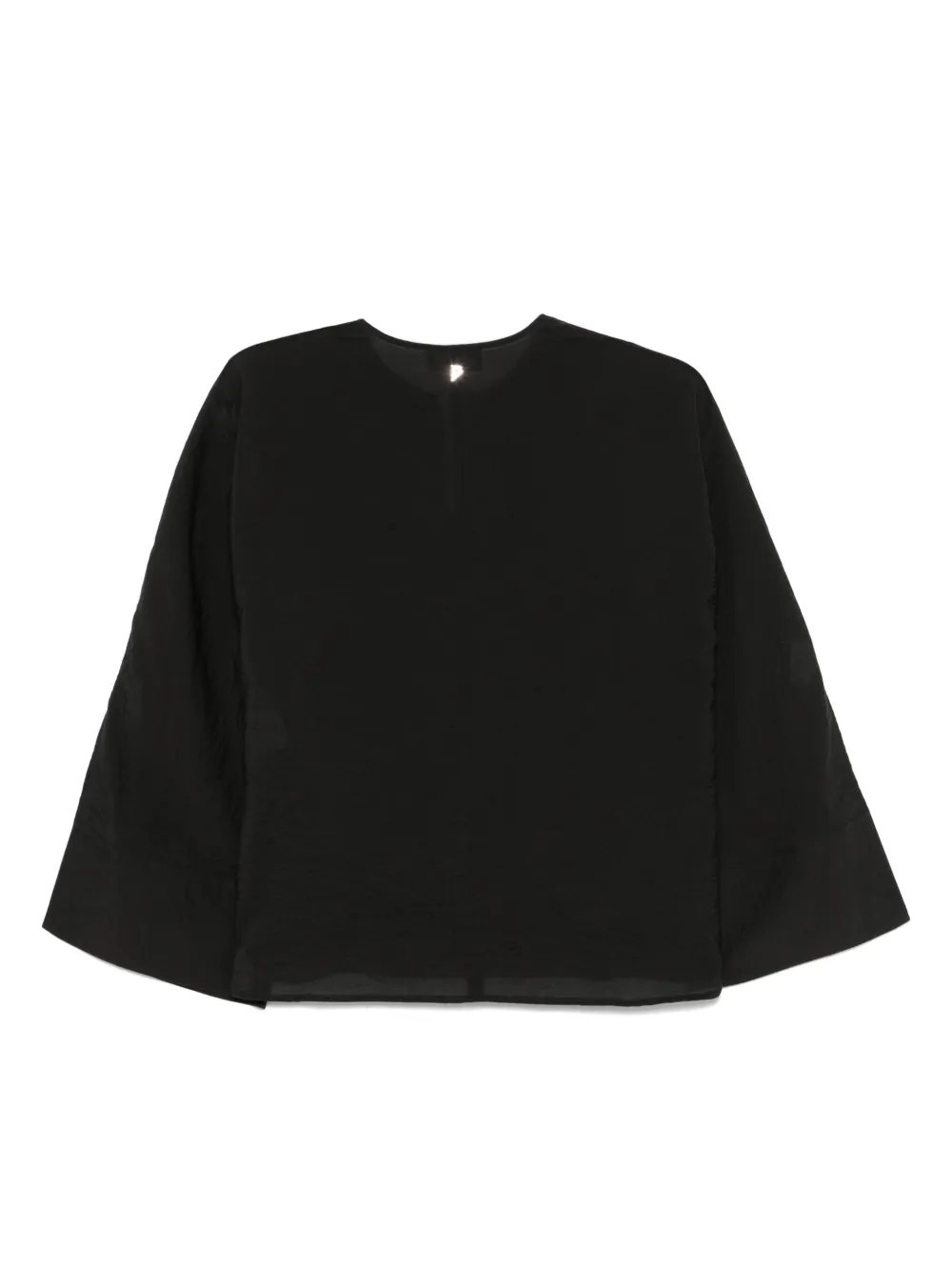 DONDUP Blouse met V-hals Zwart