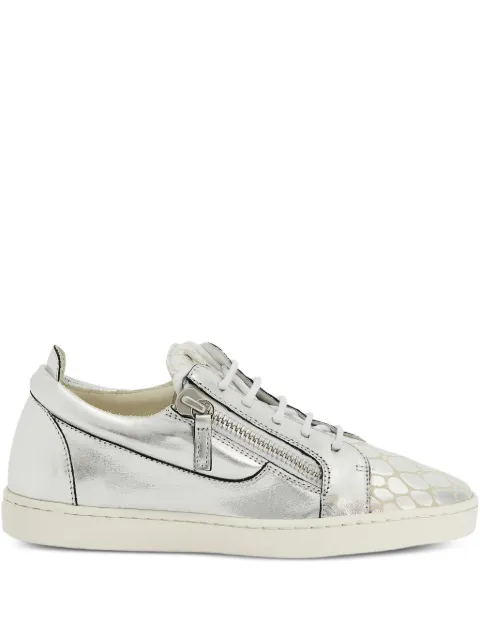 Giuseppe Zanotti Nicki zip-detail leather sneakers