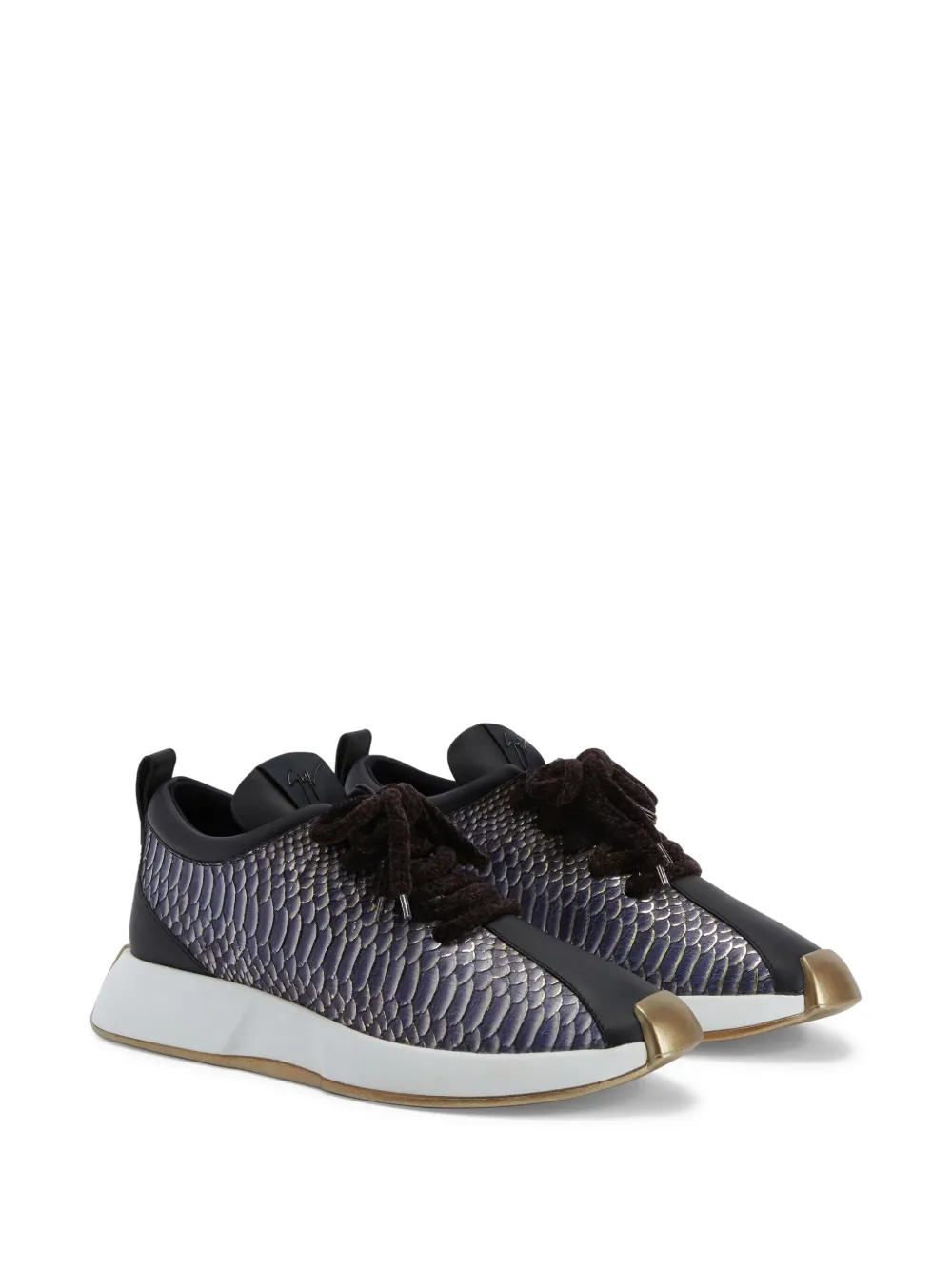 Giuseppe Zanotti snakeskin-print sneakers | Low-Tops | Image 2