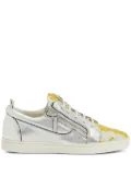 Giuseppe Zanotti Nicki metallic zip-detail sneakers - Grey