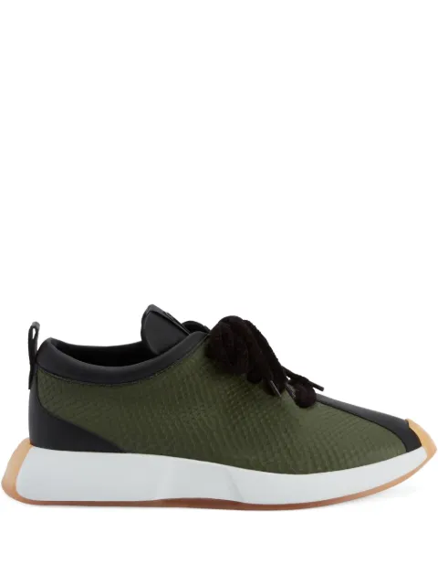Giuseppe Zanotti textured sneakers