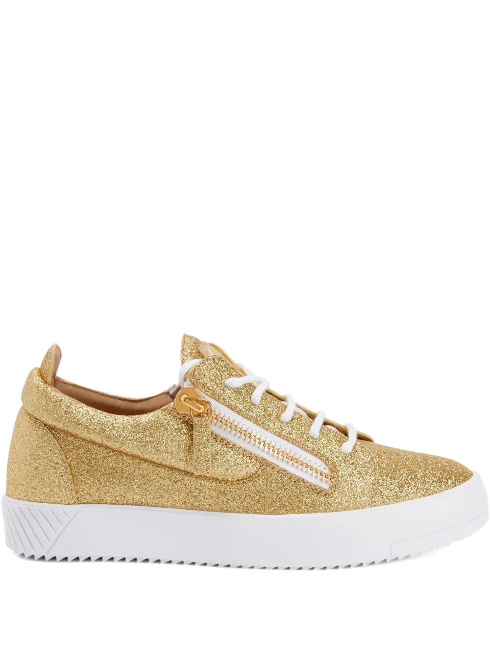 Giuseppe Zanotti Gail glitter sneakers Gold